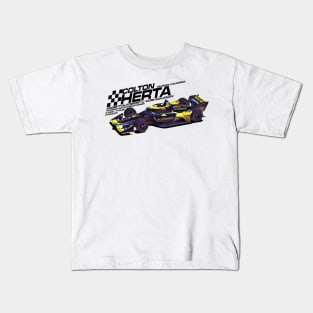 Colton Herta 2022 (black) Kids T-Shirt